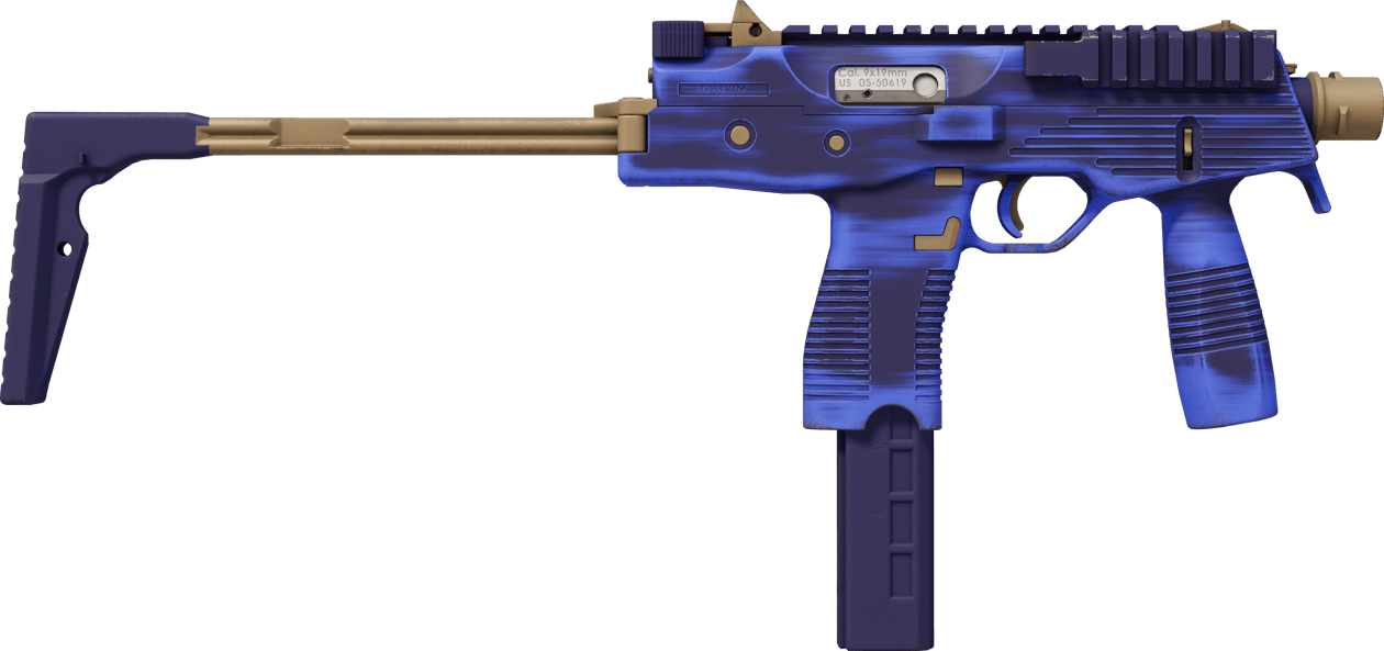 Preview image 2 of MP9 | 褪色蓝痕 (略有磨损)