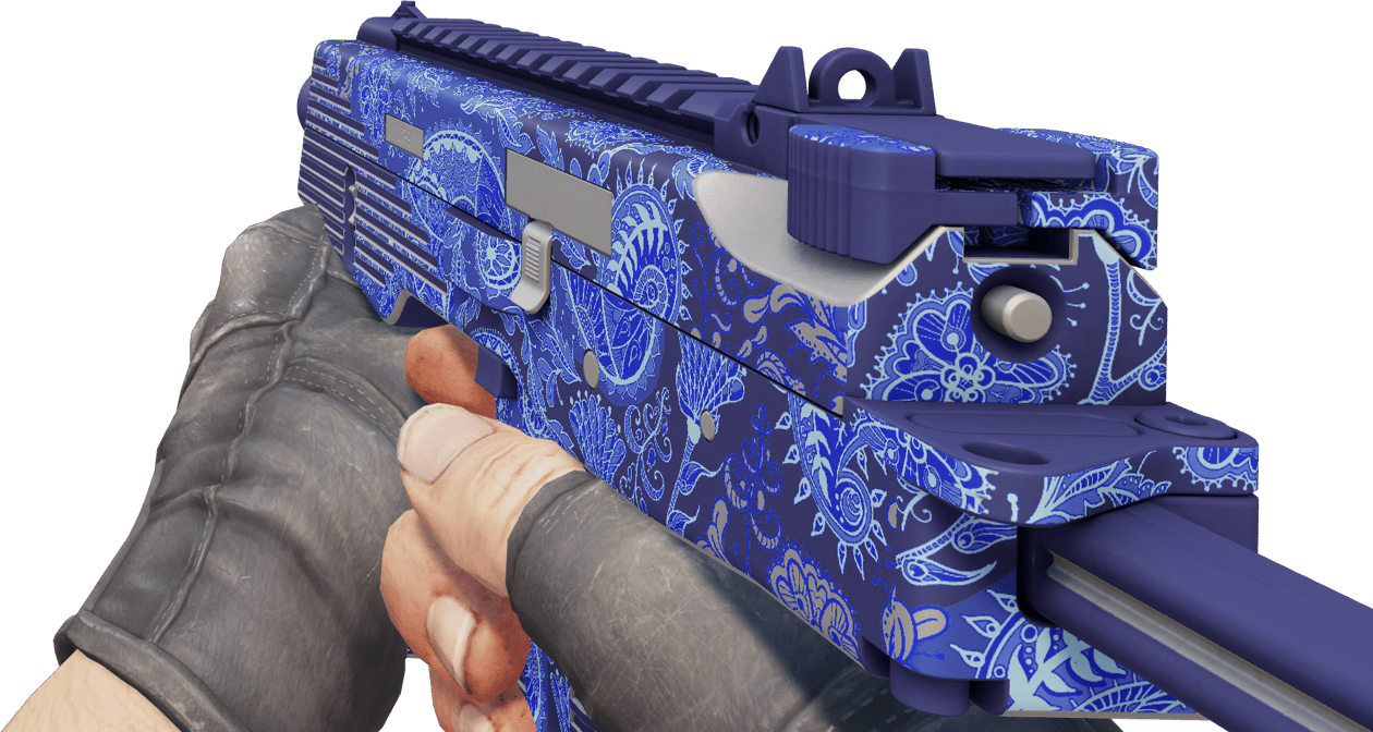 Preview image 3 of MP9 | Kobaltblaues Paisley (Fabrikneu)