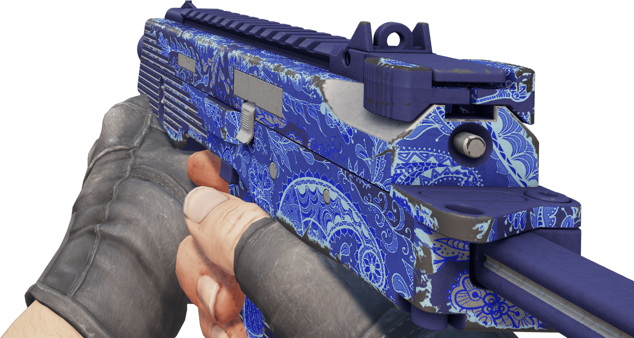Preview image 3 of MP9 | 코발트 페이즐리 (현장에서 쓰인)