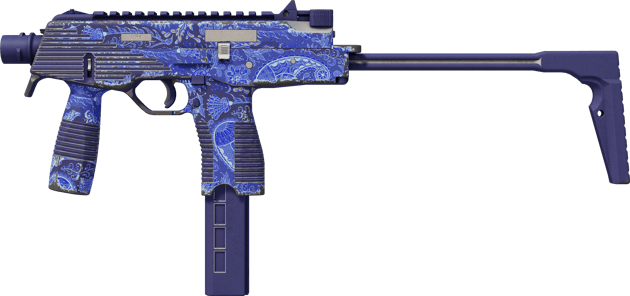 MP9 | Cobalt Paisley (Testado no Terreno)