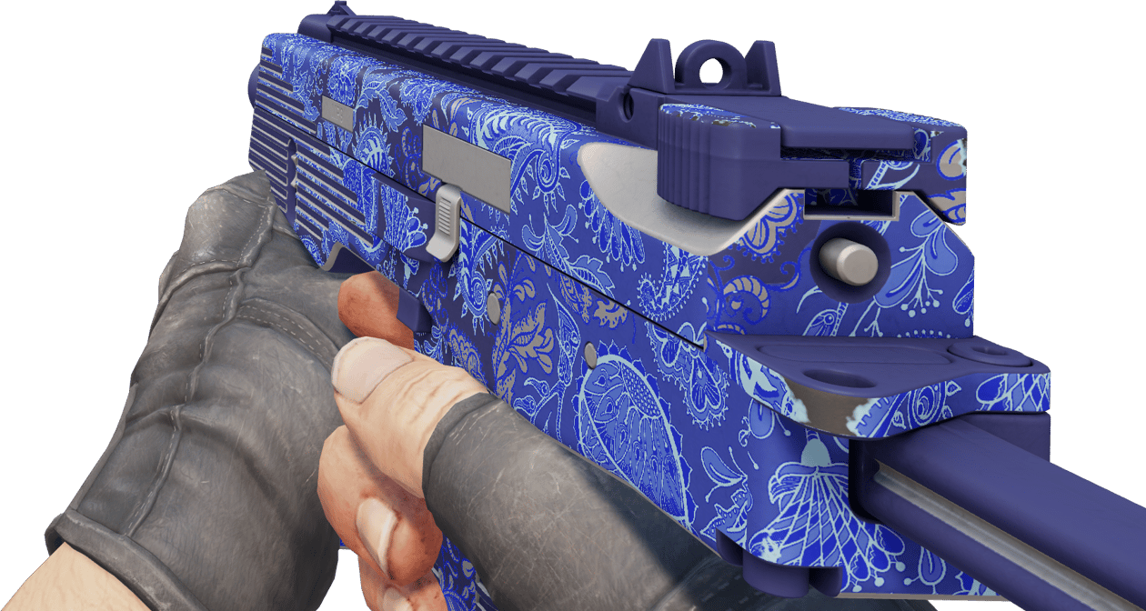 Preview image 3 of MP9 | 코발트 페이즐리 (거의 깨끗한)