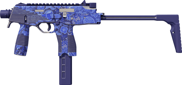 MP9 | Cobalt Paisley (MW - Trầy ít)