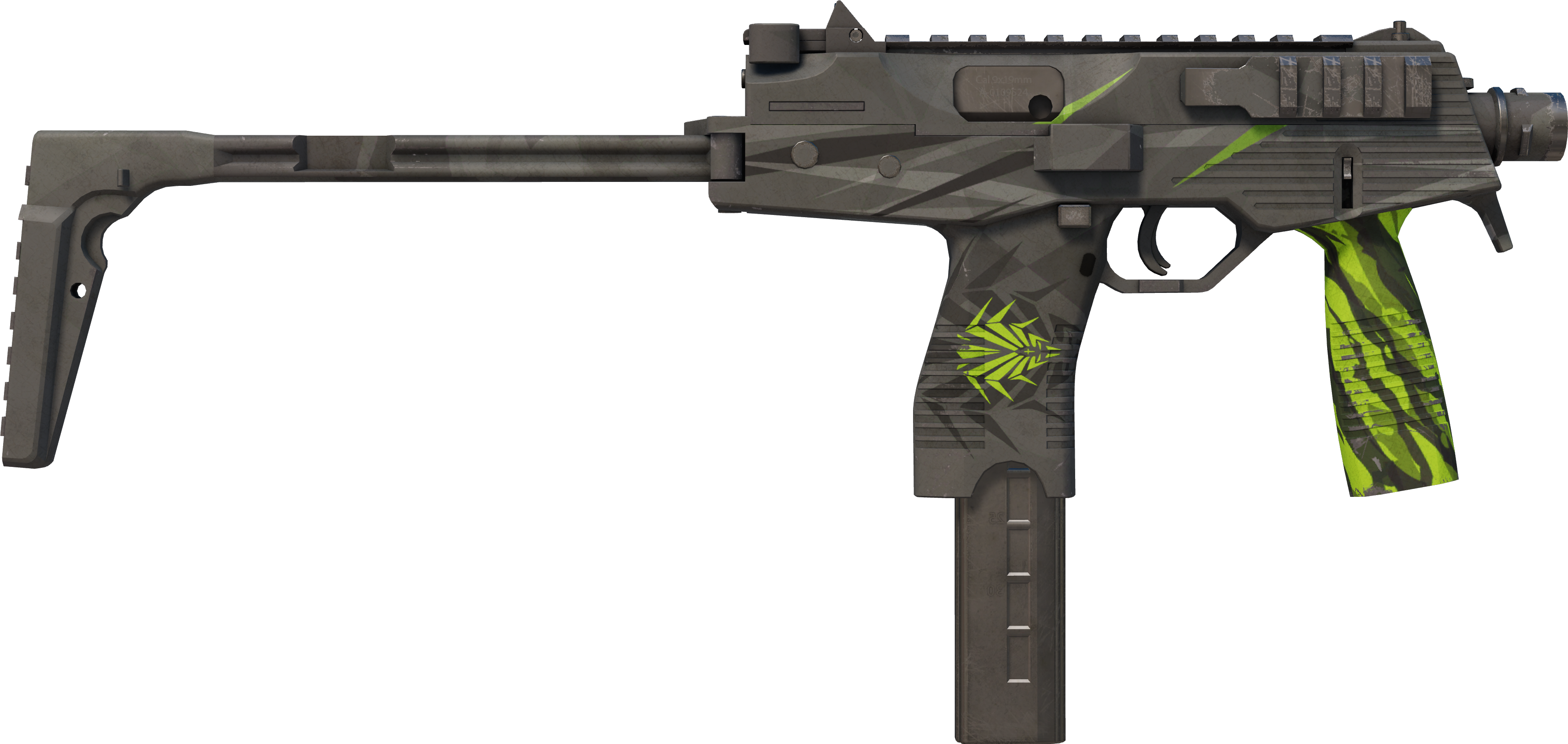 Preview image 2 of MP9 | Deadly Poison (Battle-Scarred)