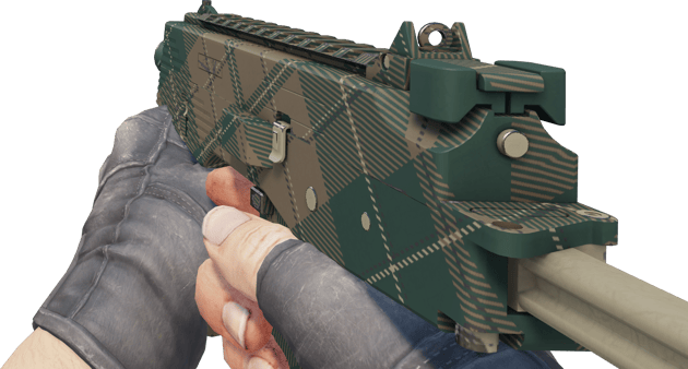 Preview image 3 of MP9 | Tartán verde (Recién fabricado)