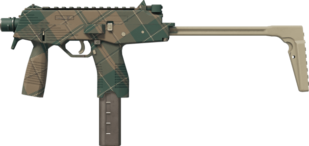 MP9 | Tartán verde (Recién fabricado)