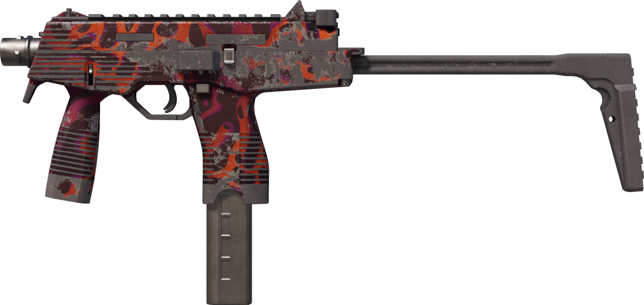Preview image 1 of MP9 | Dard rouge toxique (Marquée par les combats)