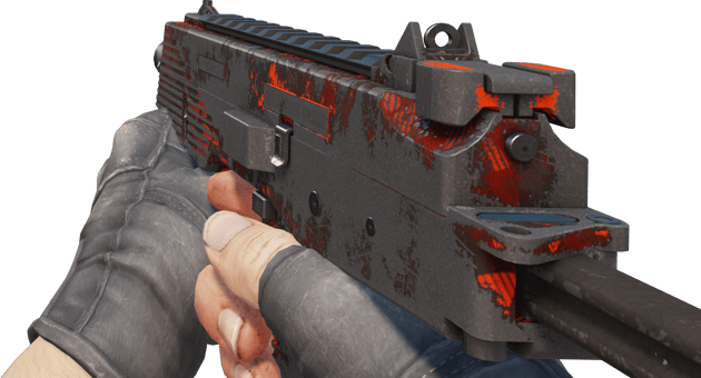 Preview image 3 of MP9 | Setting Sun (Battle-Scarred)