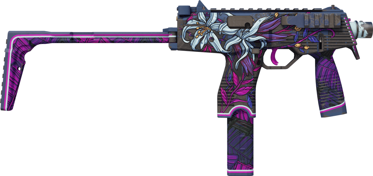 Preview image 2 of MP9 | Wild Lily (Field-Tested)