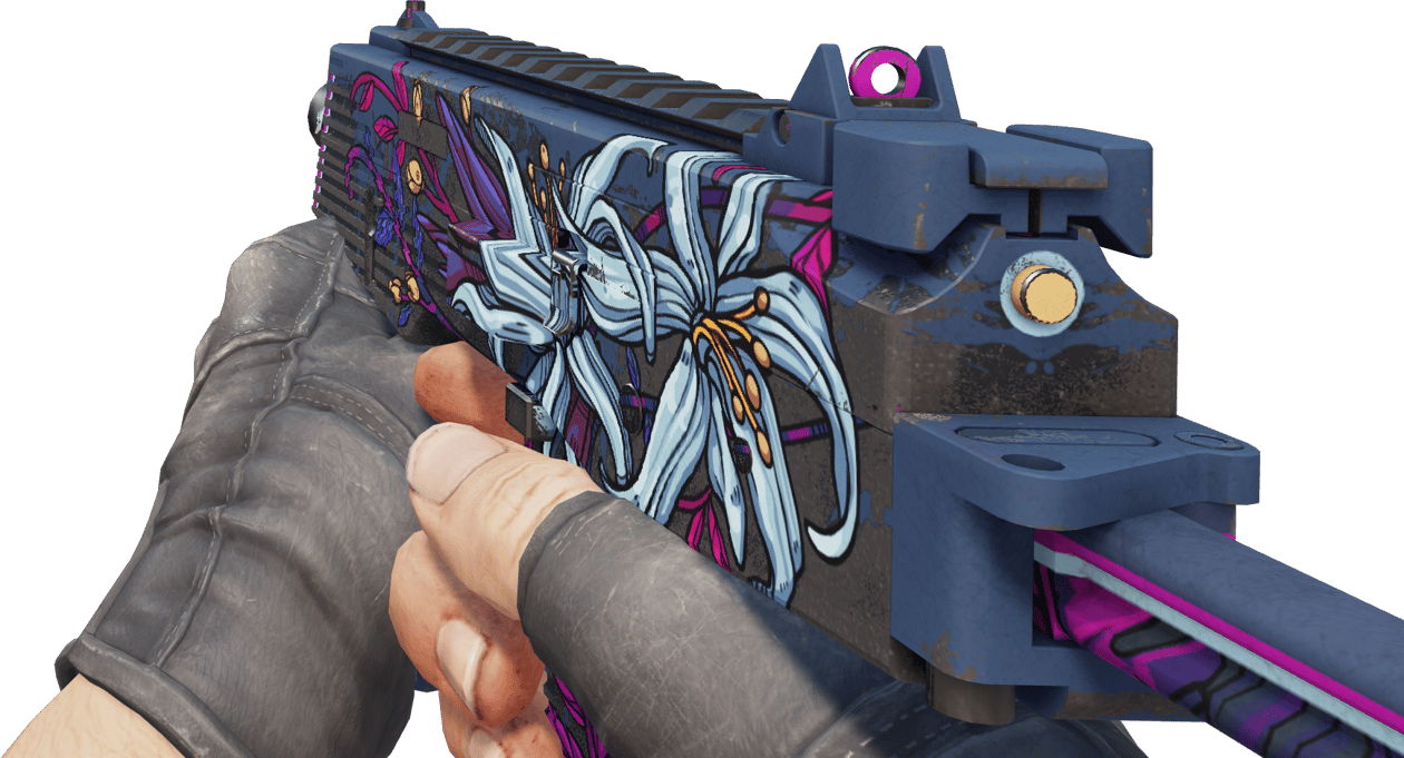 Preview image 3 of MP9 | Wild Lily (Field-Tested)