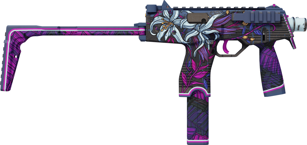 Preview image 2 of MP9 | Wild Lily (Minimal Wear)