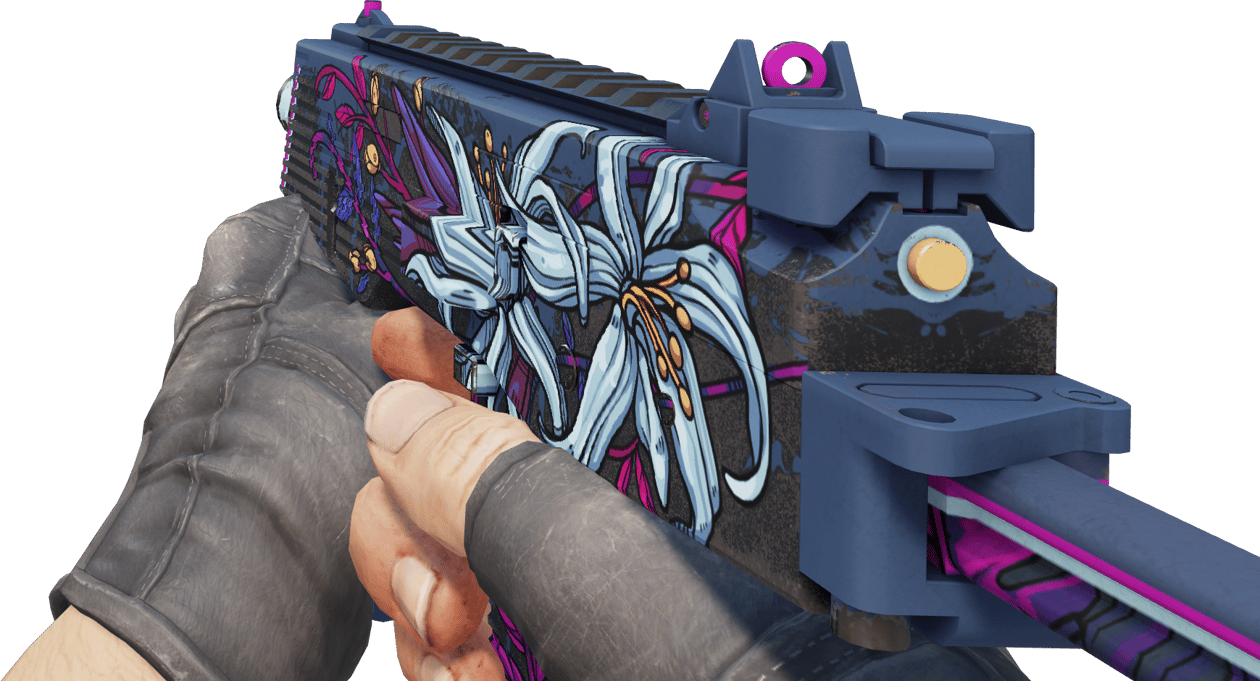 Preview image 3 of MP9 | Wild Lily (Minimal Wear)
