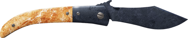 ★ 西班牙折刀 | 藍鋼 (重度磨損)