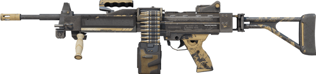 Negev | Desert-Strike (มีรอยถลอกอย่างมาก)