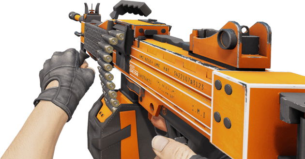 Preview image 3 of Negev | 橙灰之名 (崭新出厂)