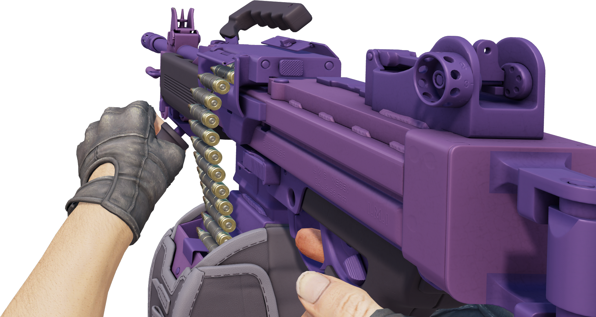 Preview image 4 of Negev | Sour Grapes (Factory New)