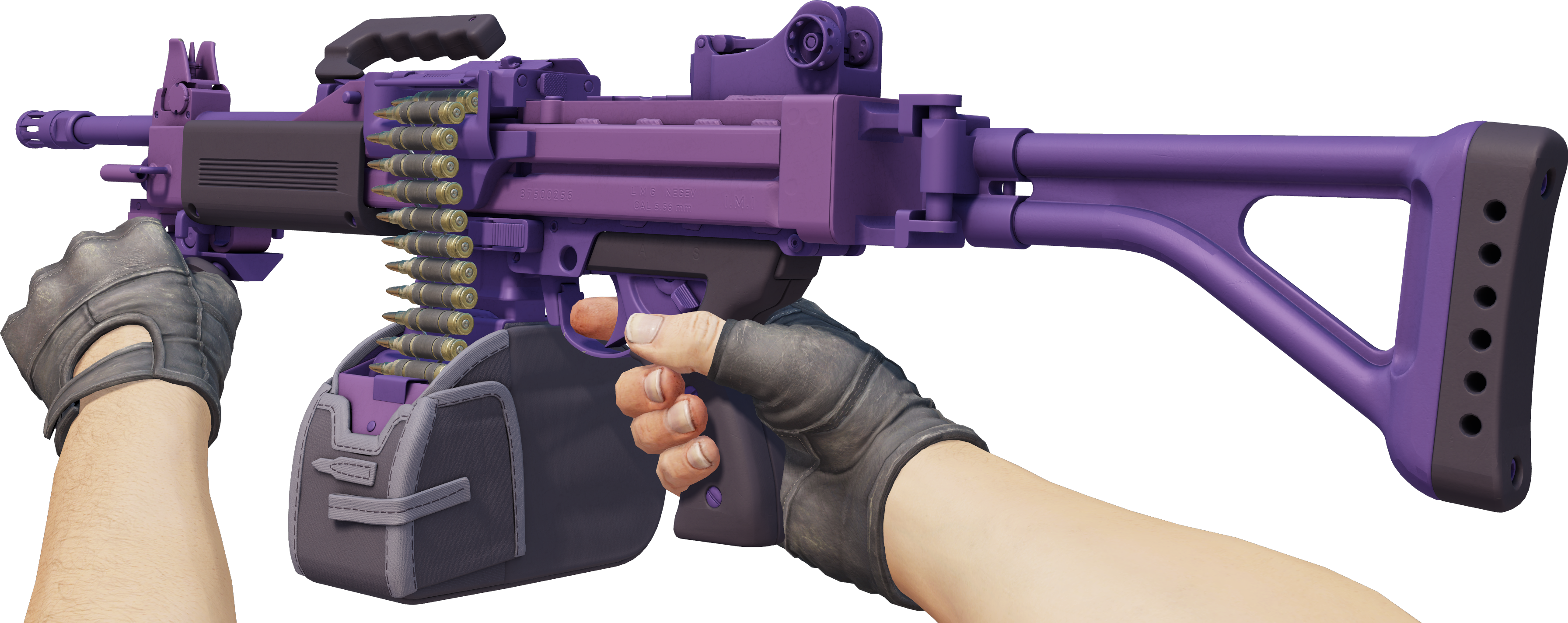 Preview image 3 of Negev | Sour Grapes (Factory New)