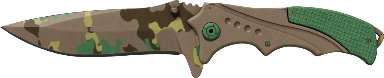 Preview image 2 of ★ Cuchillo nómada | Bosque boreal (Algo desgastado)