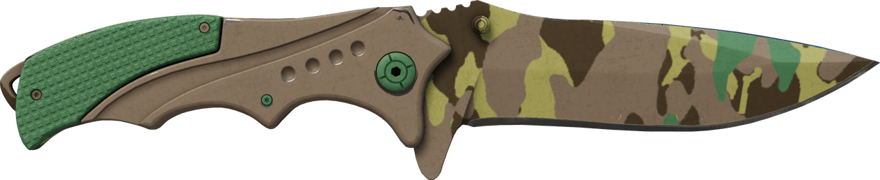 Preview image 1 of ★ Cuchillo nómada | Bosque boreal (Algo desgastado)