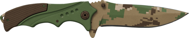 ★ Coltello Nomade | Forest DDPAT (Usura minima)