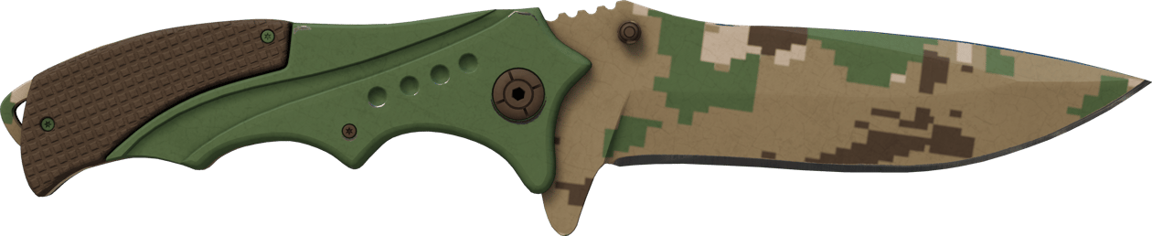 Preview image 1 of ★ มีดโนแมด | Forest DDPAT (มีรอยถลอกเล็กน้อย)