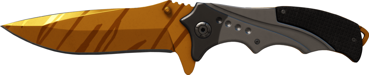 Preview image 2 of ★ Faca Nomad | Tiger Tooth (Com Pouco Uso)