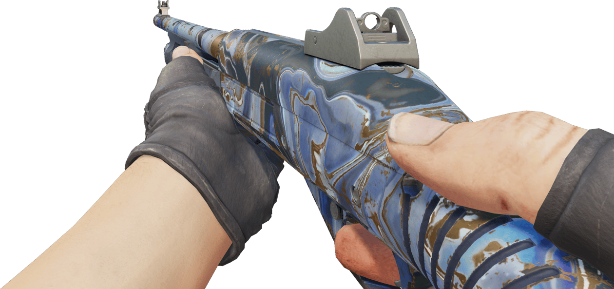 Preview image 3 of Nova | Turquoise Pour (Field-Tested)