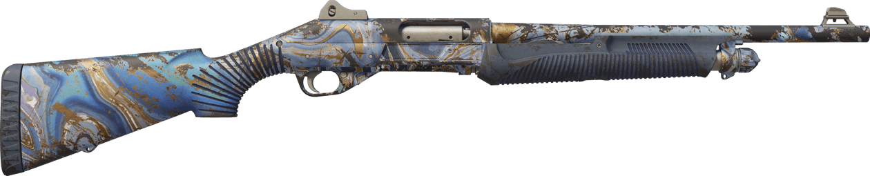 Preview image 2 of Nova | Turquoise Pour (Well-Worn)