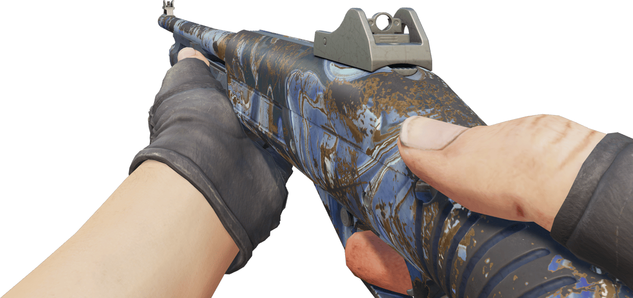 Preview image 3 of Nova | Turquoise Pour (Well-Worn)