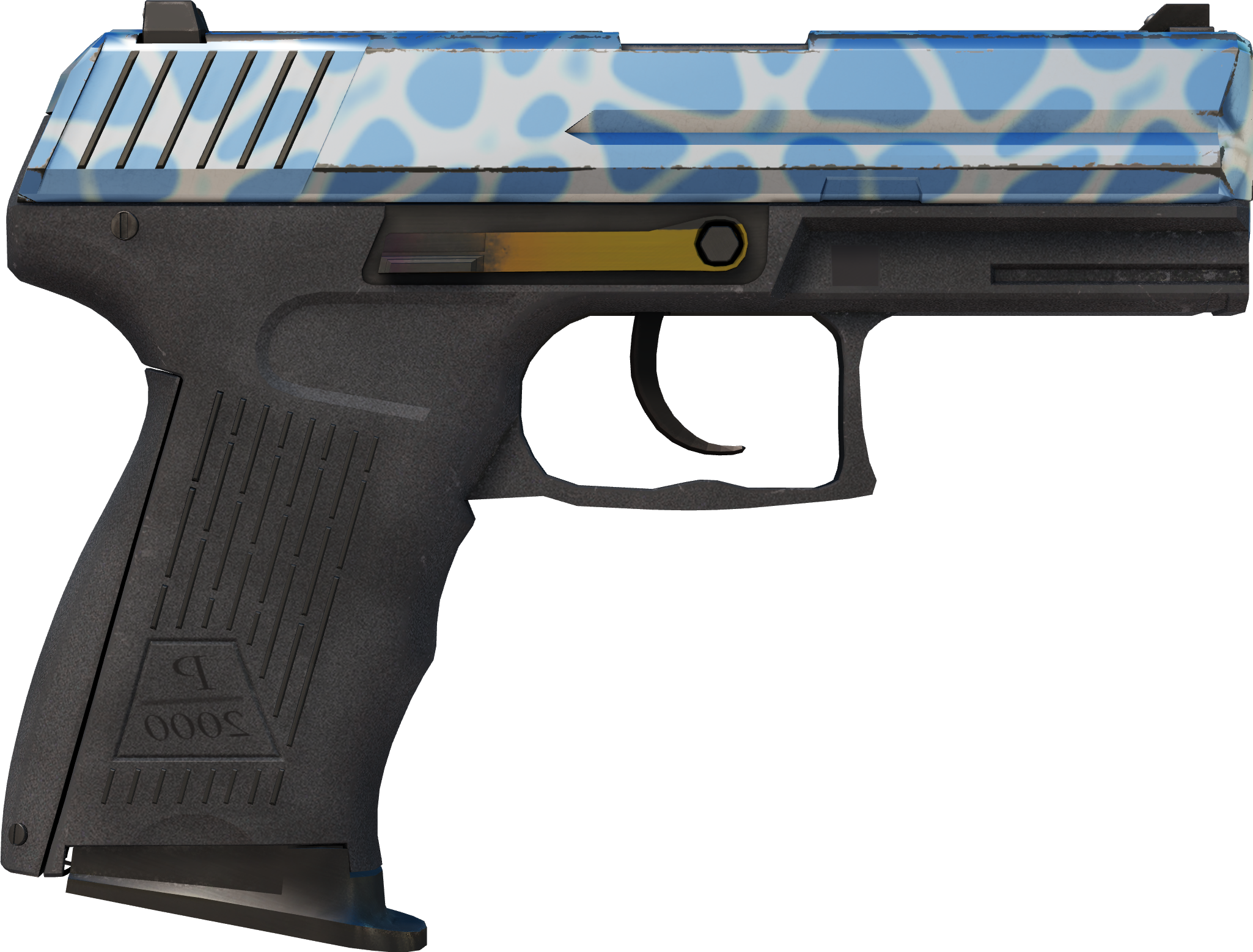 Preview image 2 of P2000 | Ocean Foam (Factory New)