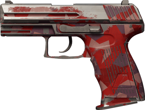 P2000 | 붉은색 FragCam (전투로 닳고 닳은)