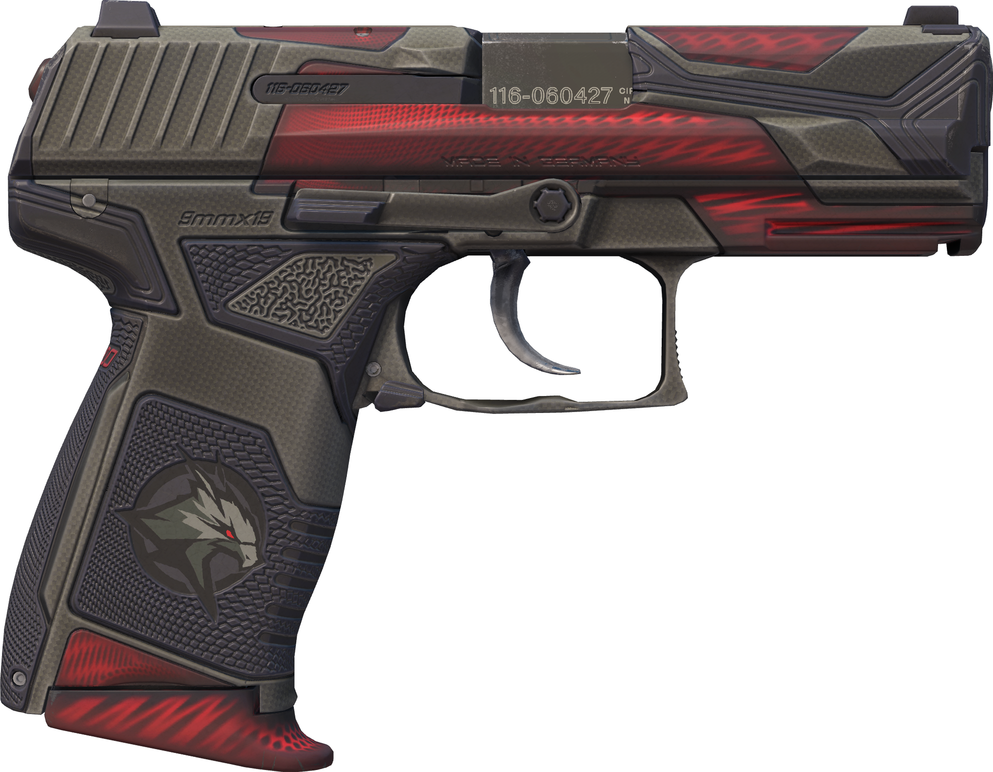 Preview image 2 of P2000 | Rouge ailé (Très peu usée)