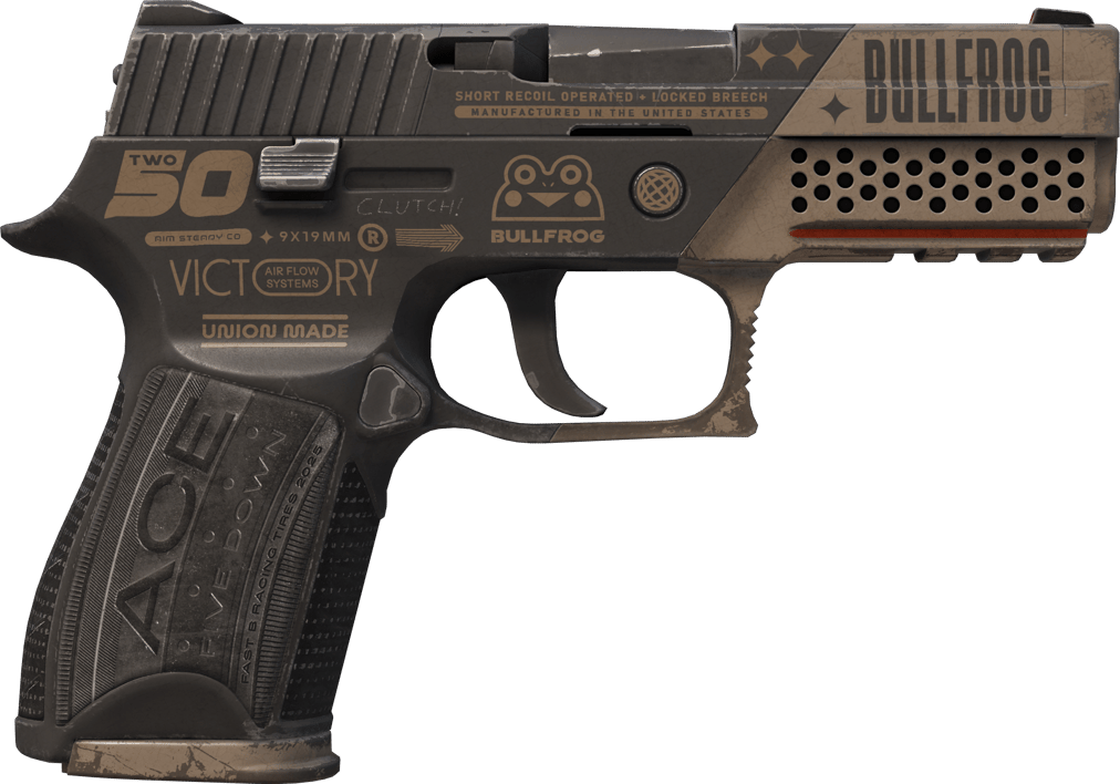 Preview image 2 of P250 | Bullfrog (Bastante desgastado)