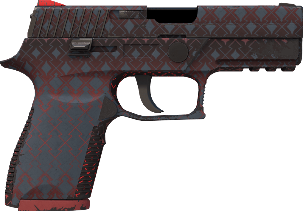 Preview image 2 of P250 | Crimson Kimono (Field-Tested)