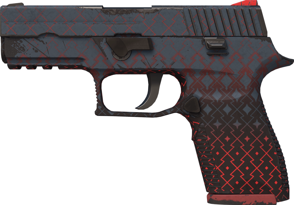 Preview image 1 of P250 | Crimson Kimono (Field-Tested)