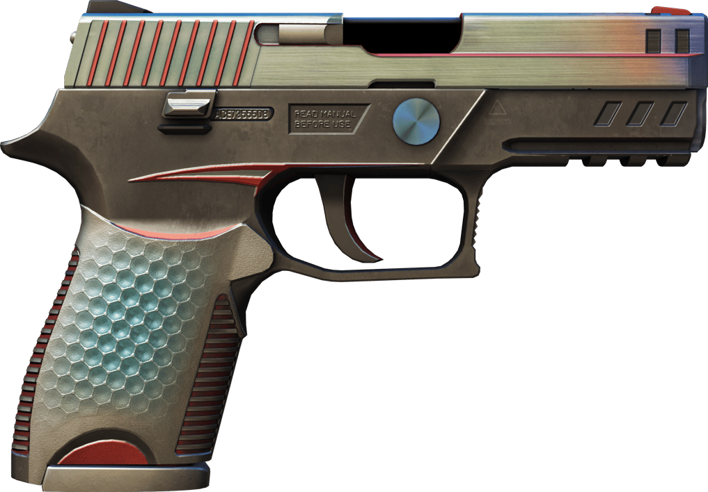 Preview image 2 of P250 | Cyber Shell (Factory New)