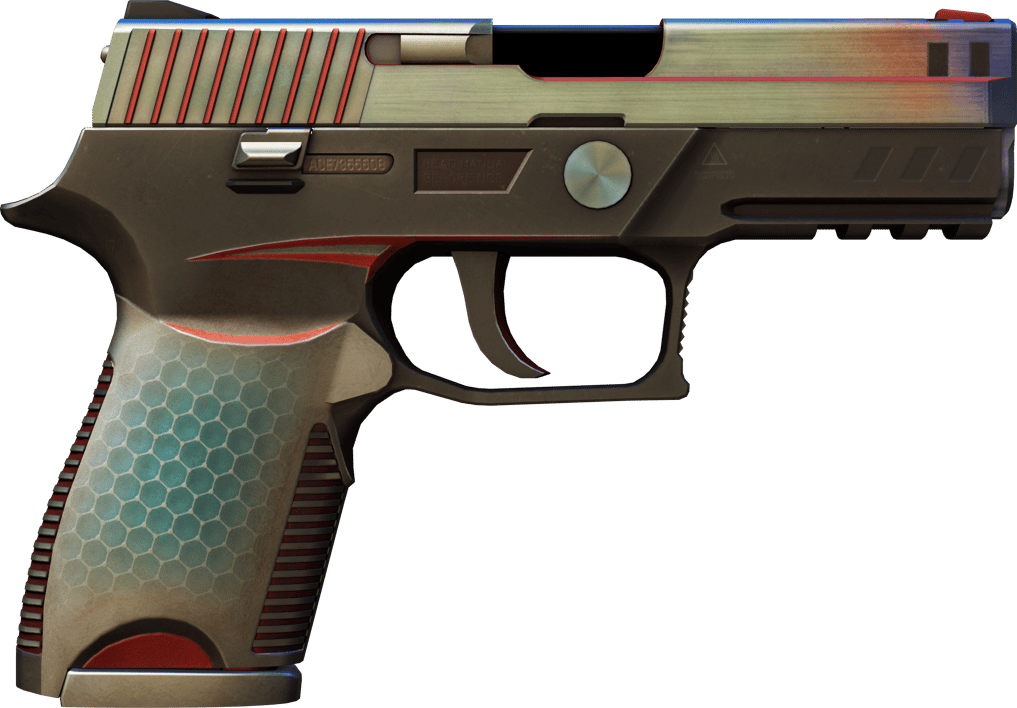 Preview image 2 of P250 | Ciberescudo (Algo desgastado)