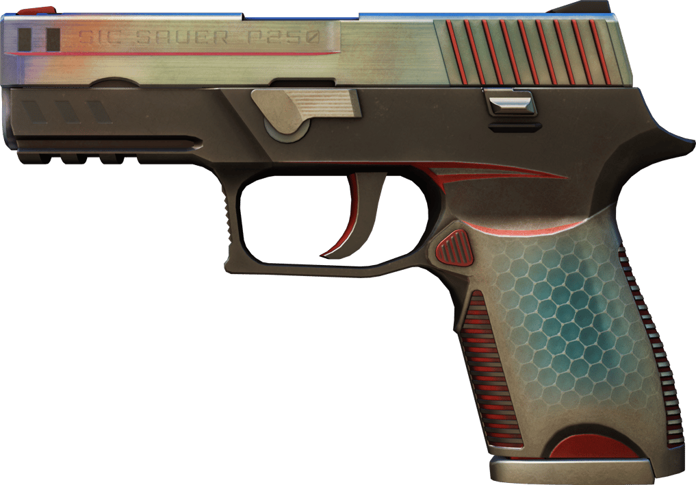 Preview image 1 of P250 | Ciberescudo (Algo desgastado)