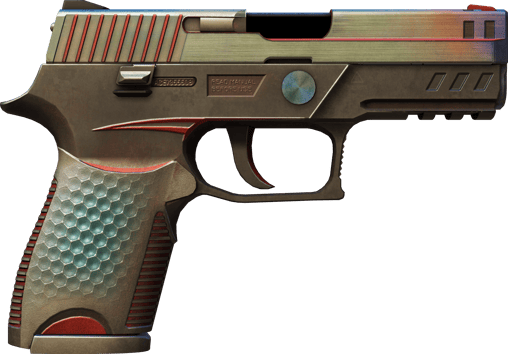 Preview image 2 of P250 | Cyber Shell (Well-Worn)