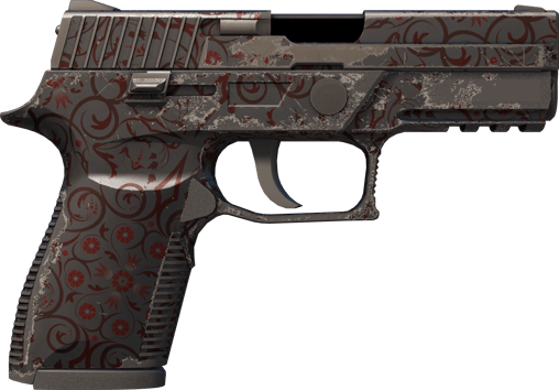 Preview image 2 of P250 | 검은색 세공 (꽤 닳은)