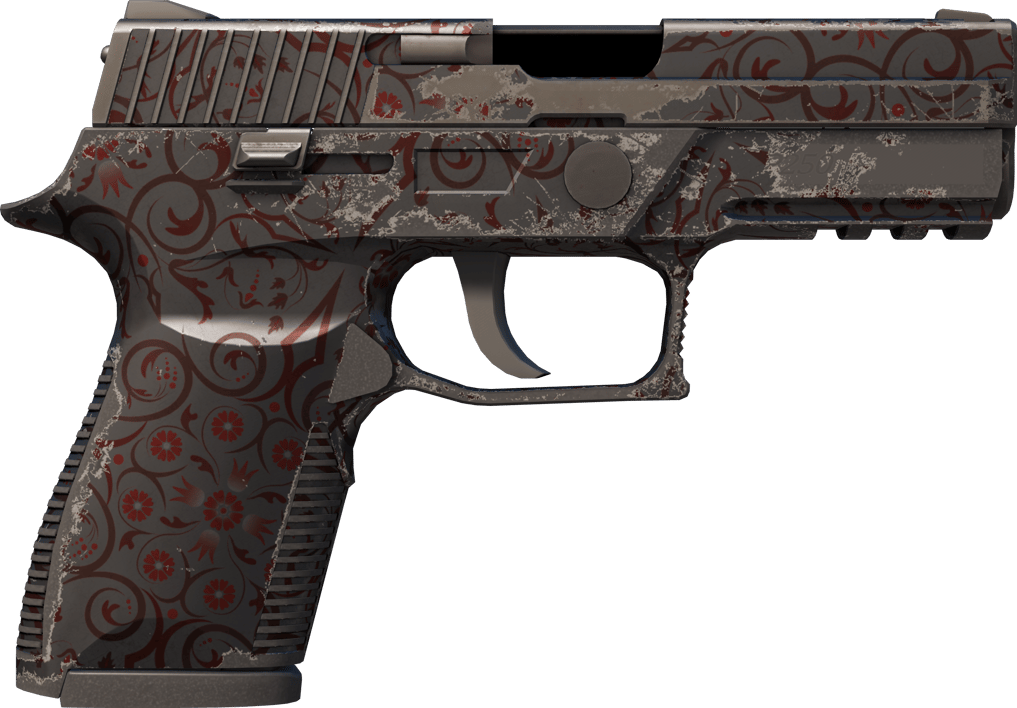 Preview image 2 of P250 | 검은색 세공 (꽤 닳은)