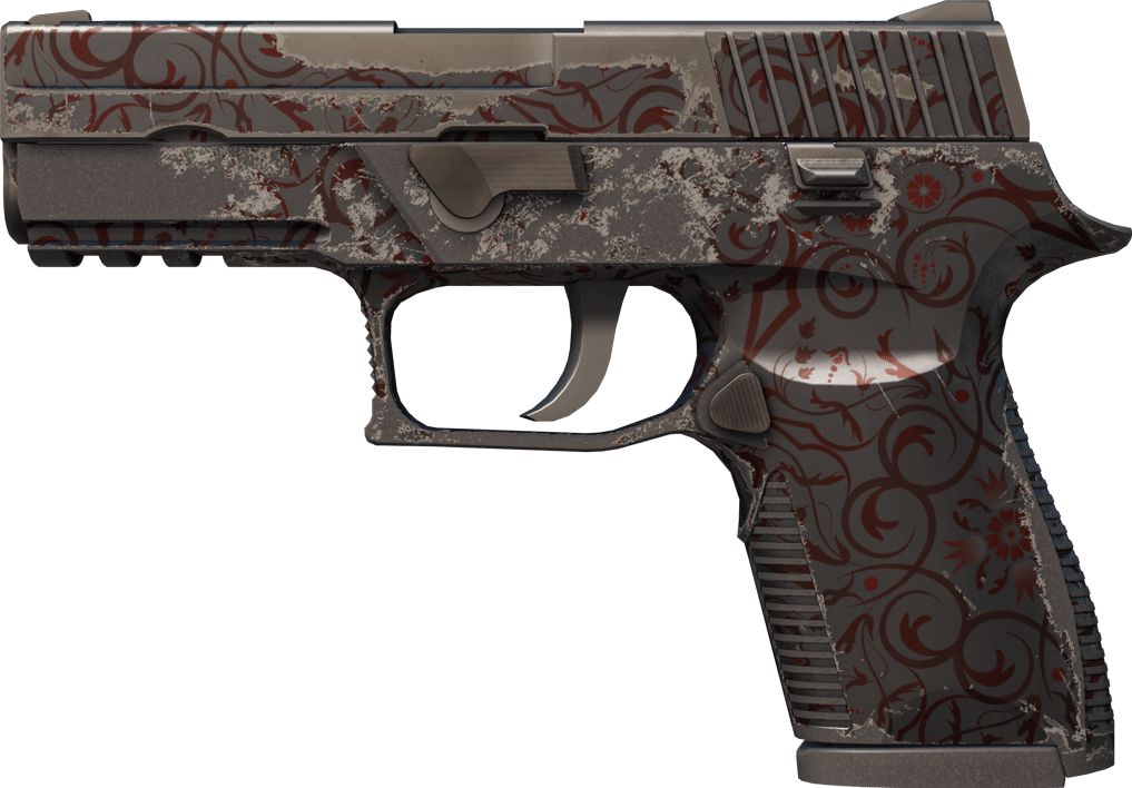 Preview image 1 of P250 | 검은색 세공 (꽤 닳은)