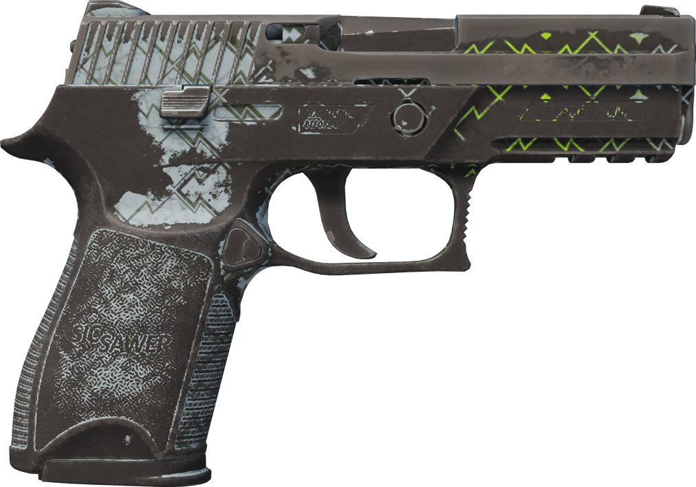 Preview image 2 of P250 | Mint Kimono (Battle-Scarred)
