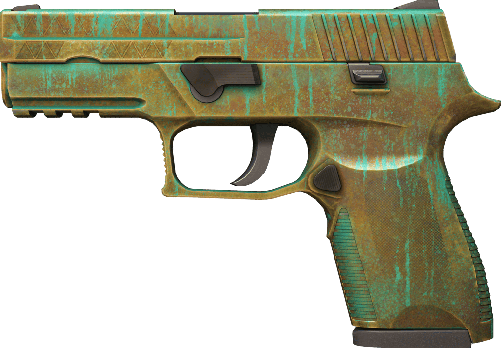 Preview image 1 of P250 | Grünspan (Kampfspuren)