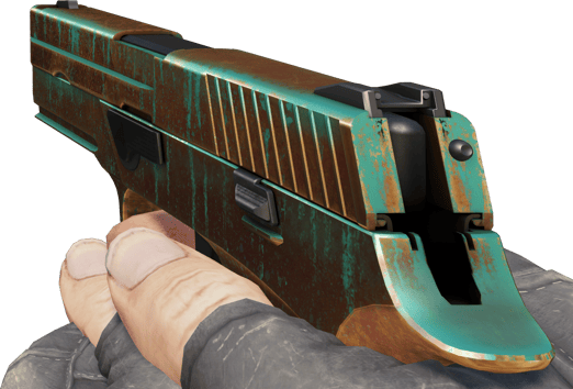 Preview image 3 of P250 | Verdigris (Factory New)