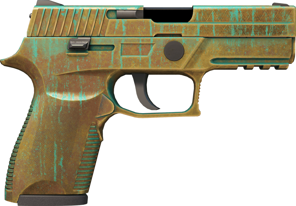 Preview image 2 of P250 | Grünspan (Abgenutzt)