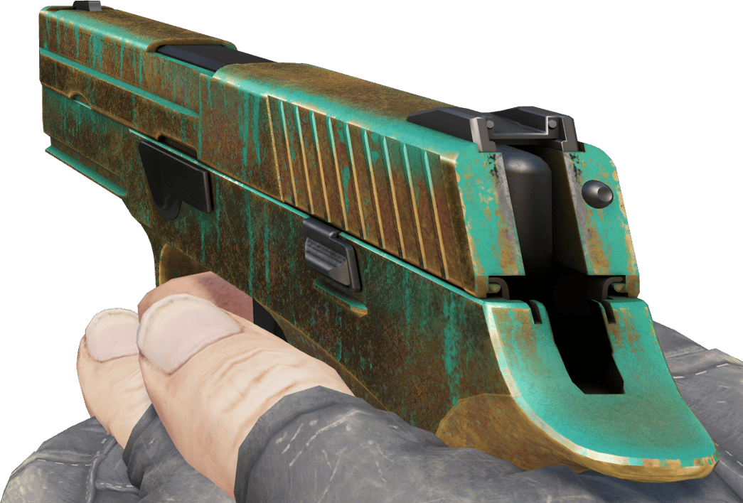 Preview image 3 of P250 | Grünspan (Abgenutzt)