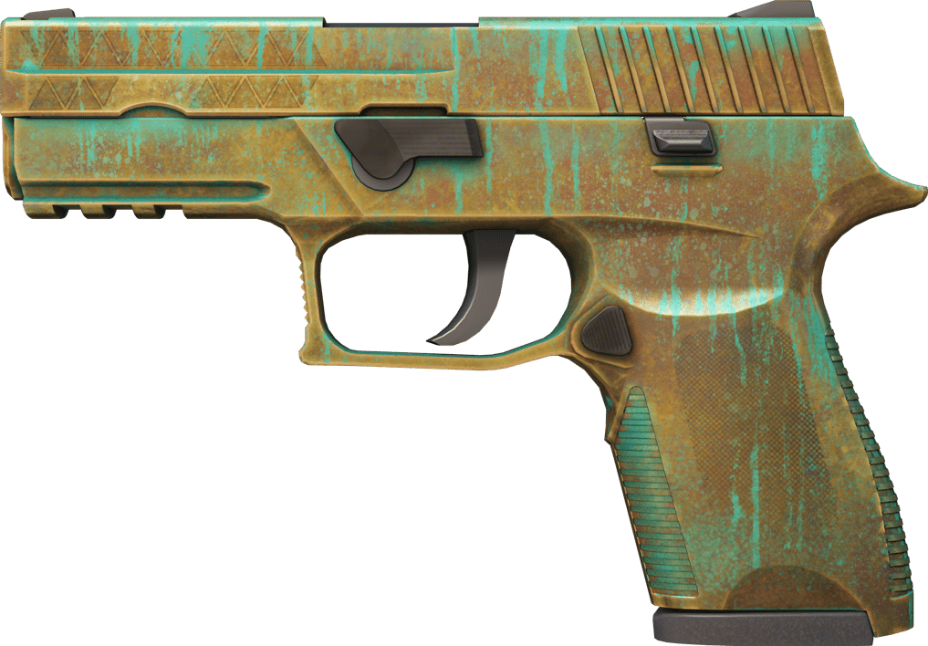 Preview image 1 of P250 | Grünspan (Abgenutzt)