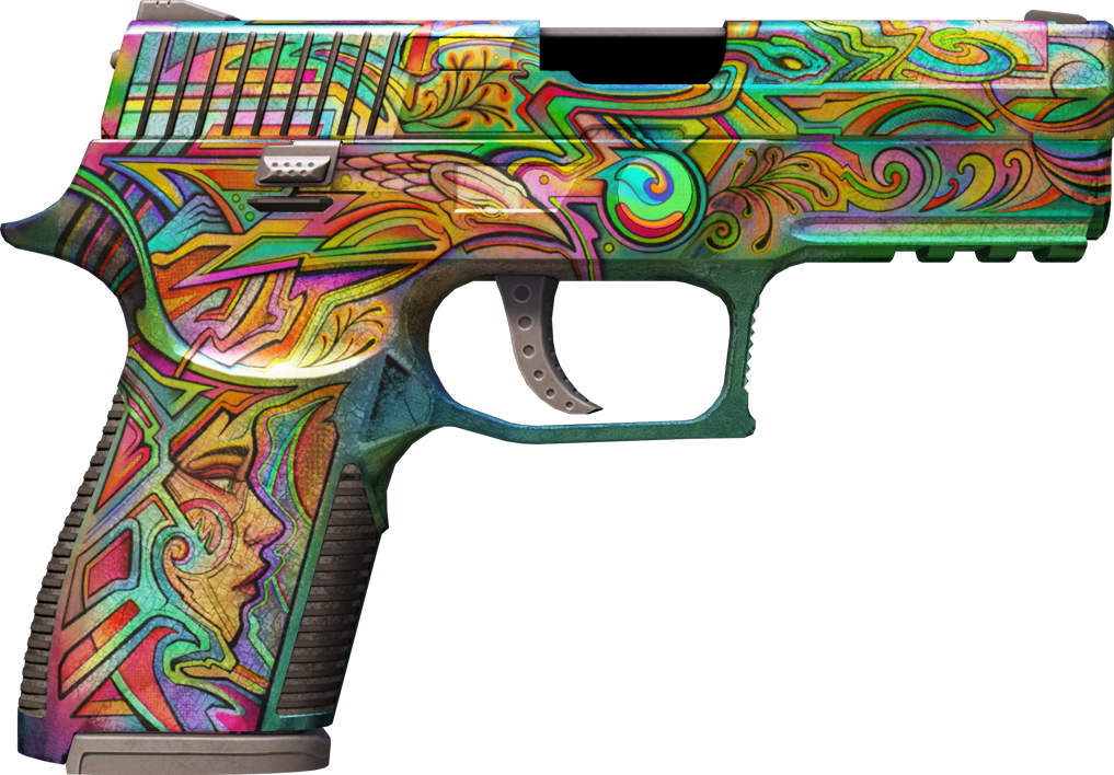 Preview image 2 of P250 | Visions (Battle-Scarred)