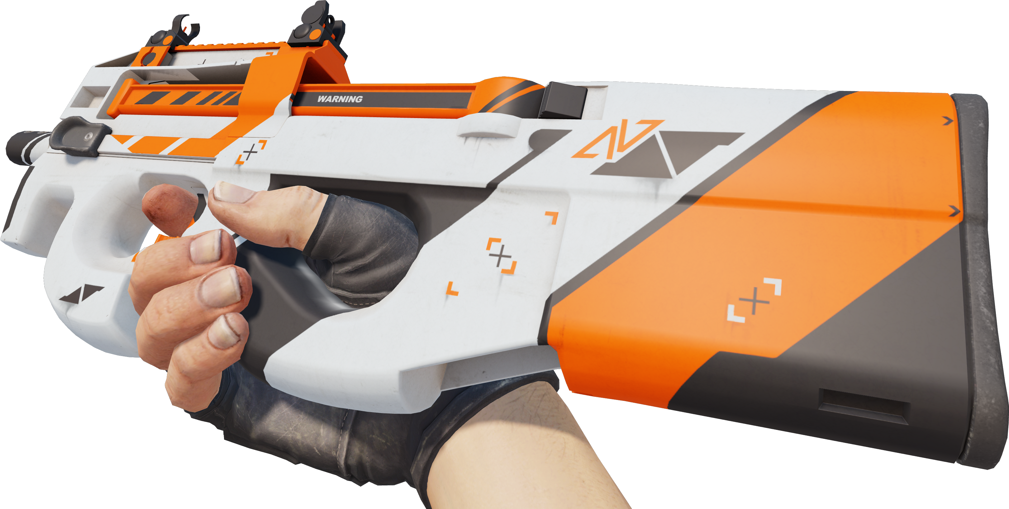 Preview image 3 of P90 | Asiimov (未使用)