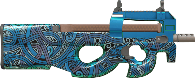 Preview image 2 of P90 | Astral Jörmungandr (Factory New)
